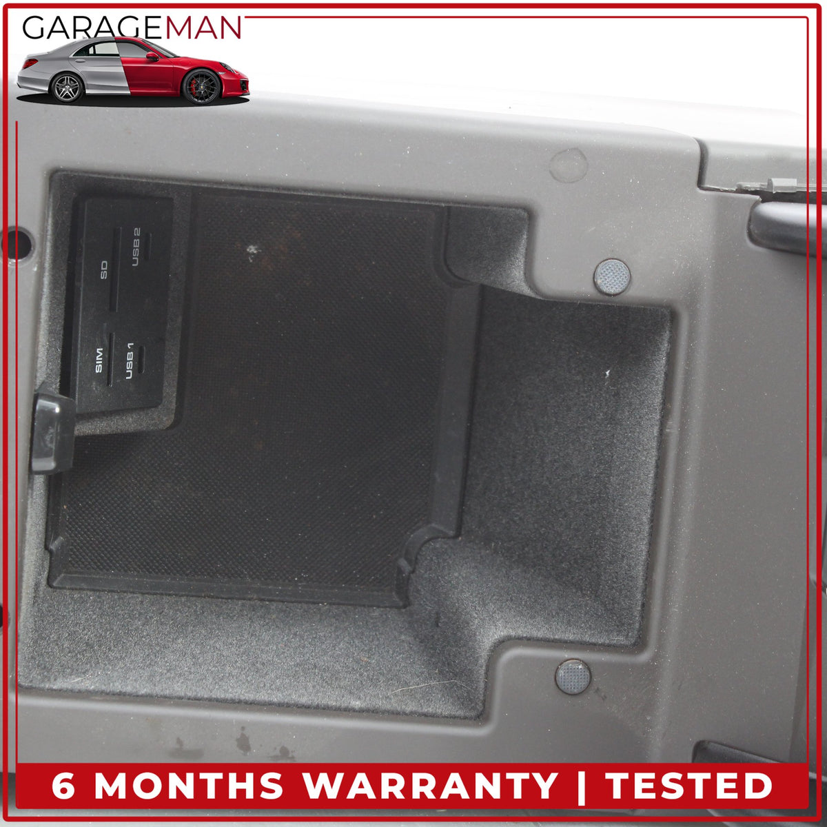 2019-2025 Porsche Macan 95B Front Center Console Trim Cover Panel Assembly OEM