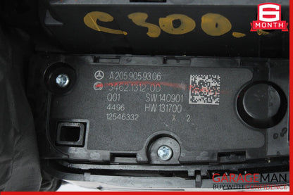 2015-2020 Mercedes-Benz C300 W205 Center Console Multi Function Switch Control