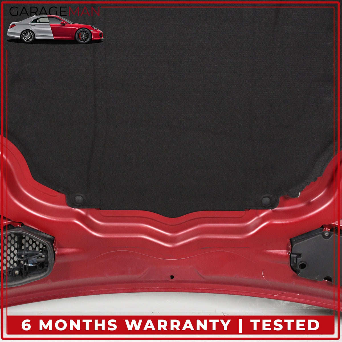 2003-2008 Mercedes R230 SL550 SL500 Front Hood Bonnet Panel Thulite Red OEM