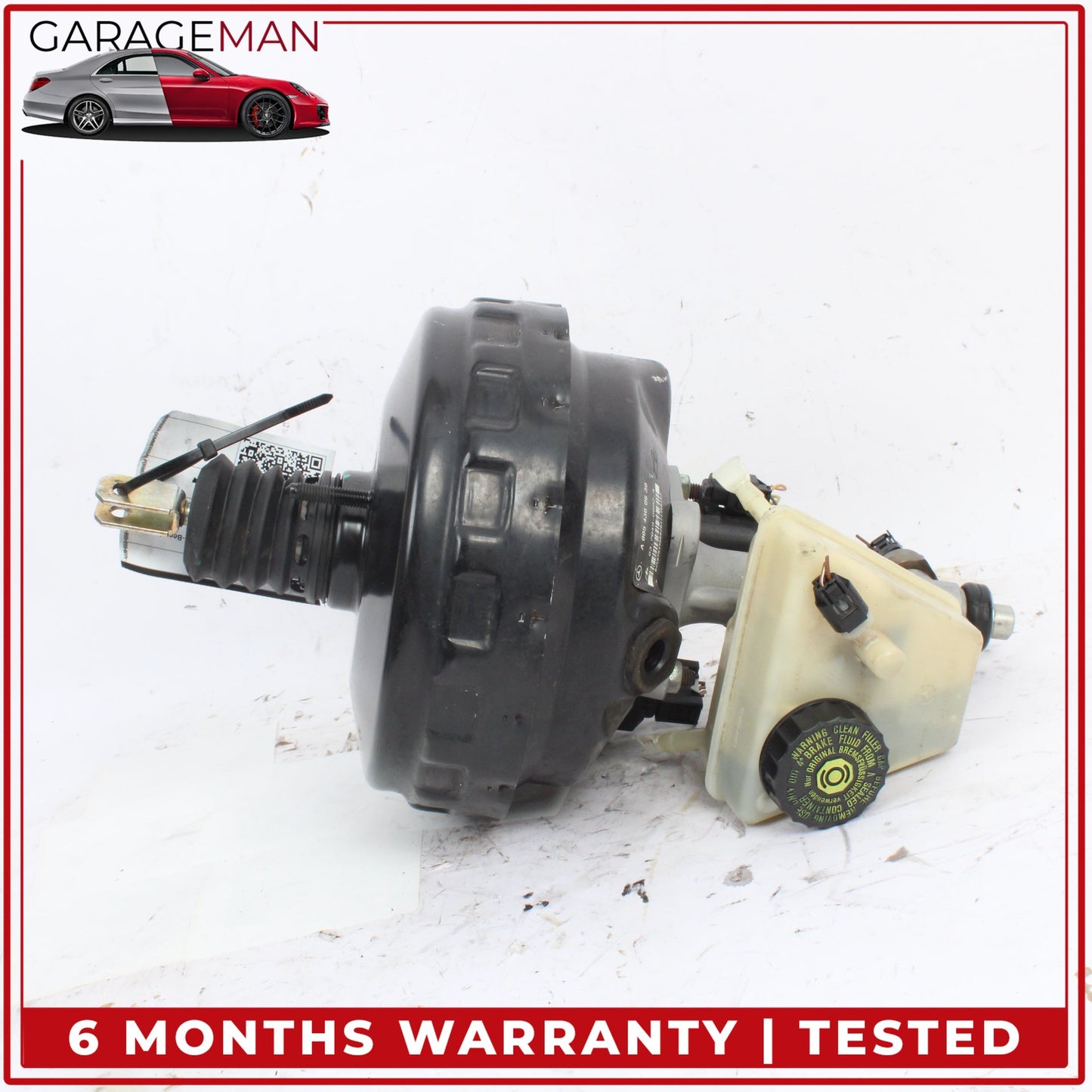 2001-2004 Mercedes-Benz SLK230 R170 Convertible Power Brake Booster Master Cylinder w/ Reservoir 0054300630 OEM