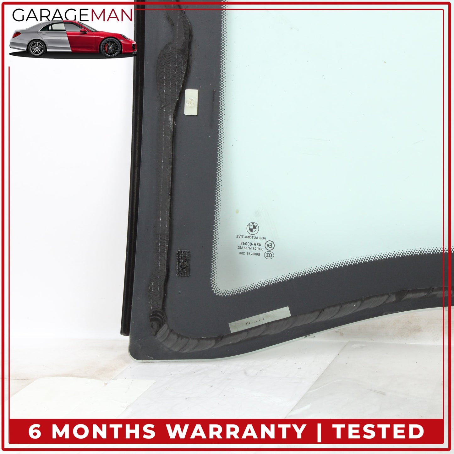 2014-2021 BMW i3 I01 Rear Right Passenger Side Quarter Window Glass 7288190 OEM