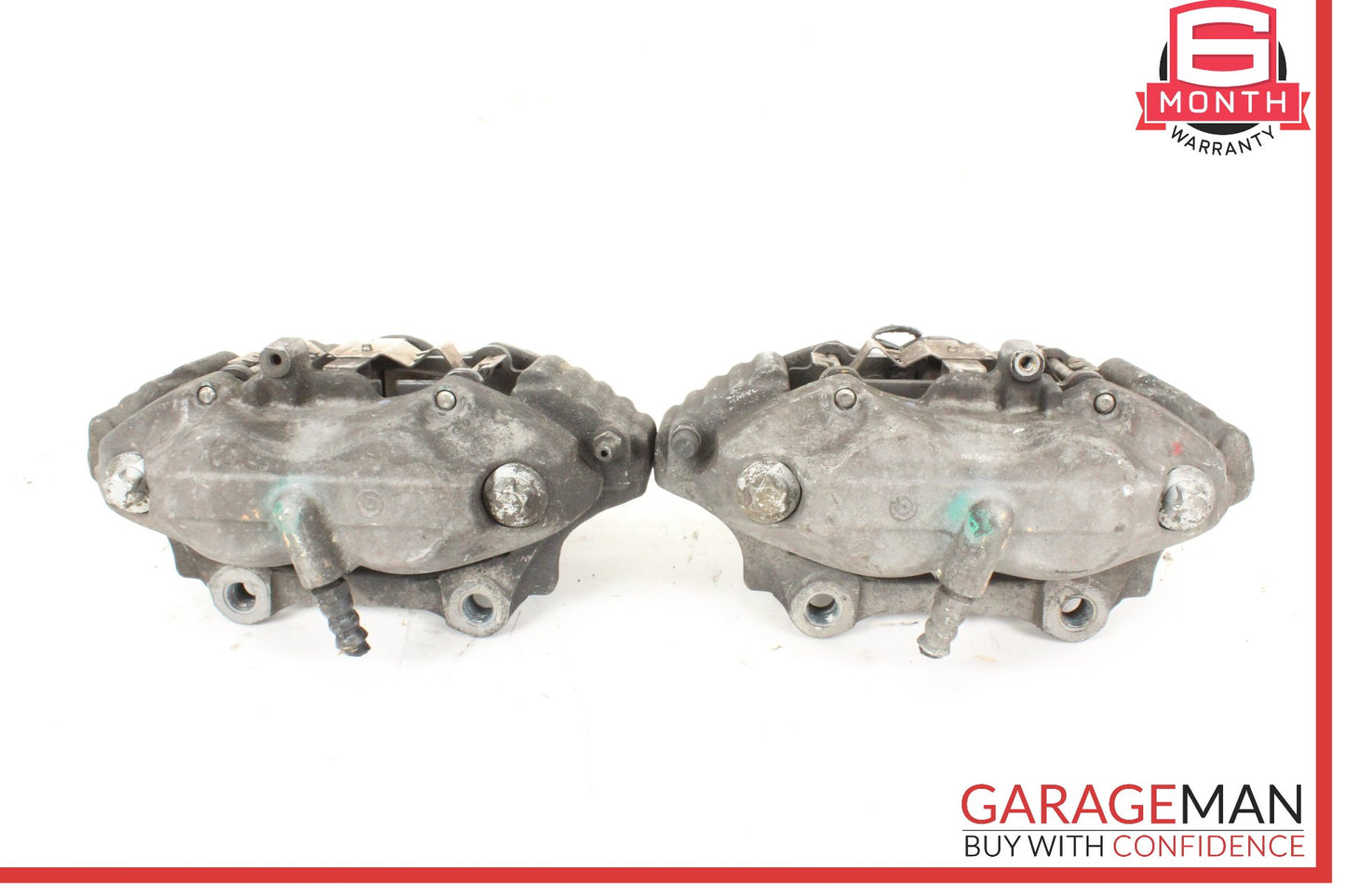 2007-2013 Mercedes W221 S550 Front Left and Right Side Brake Caliper Set OEM