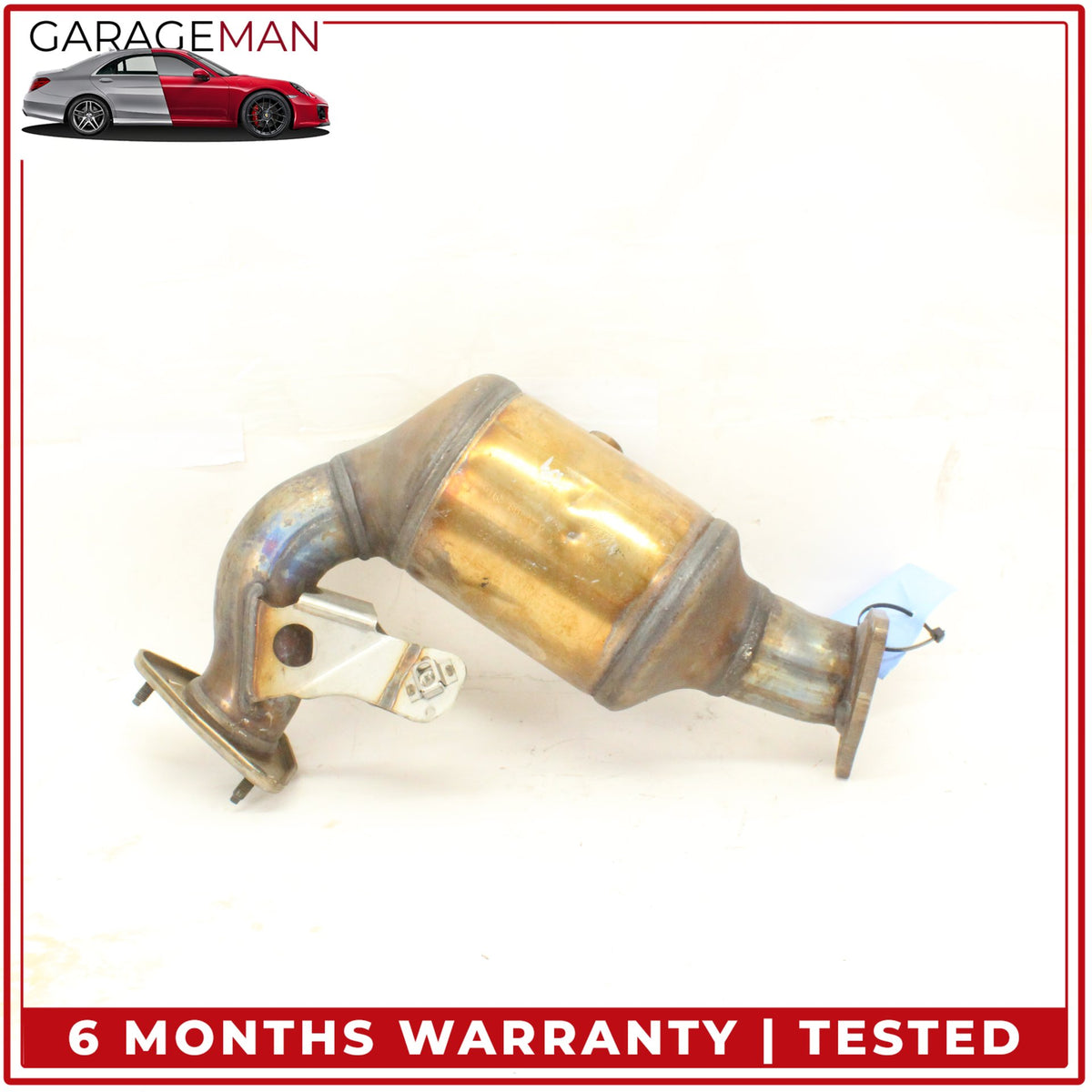 2017-2019 Audi Q7 SUV AWD 3.0L Exhaust System Downpipe Tube Pipe 4M0131703 OEM