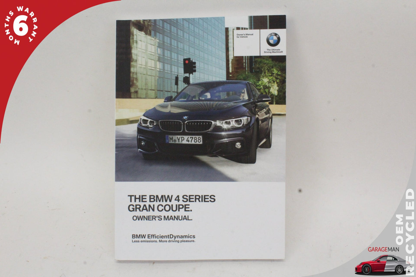 2018 BMW 430i F36 Sedan Owner Owner's Operator Manual Booklet OEM
