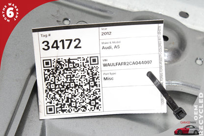 2010-2017 Audi A5 S5 Rear Trunk Lid Deck Shell Panel Gray 8F0827023D OEM