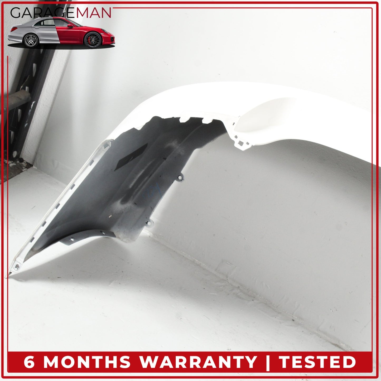 2019-2025 BMW 330i M340i Rear Bumper Cover Assembly White 51125A69624 OEM
