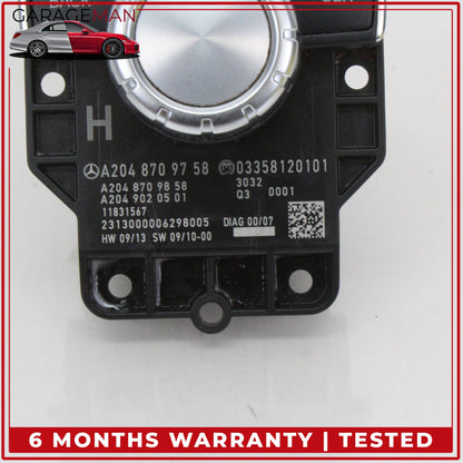 2012-2015 Mercedes W204 C250 E350 Multimedia Knob Control Switch 2048709758 OEM