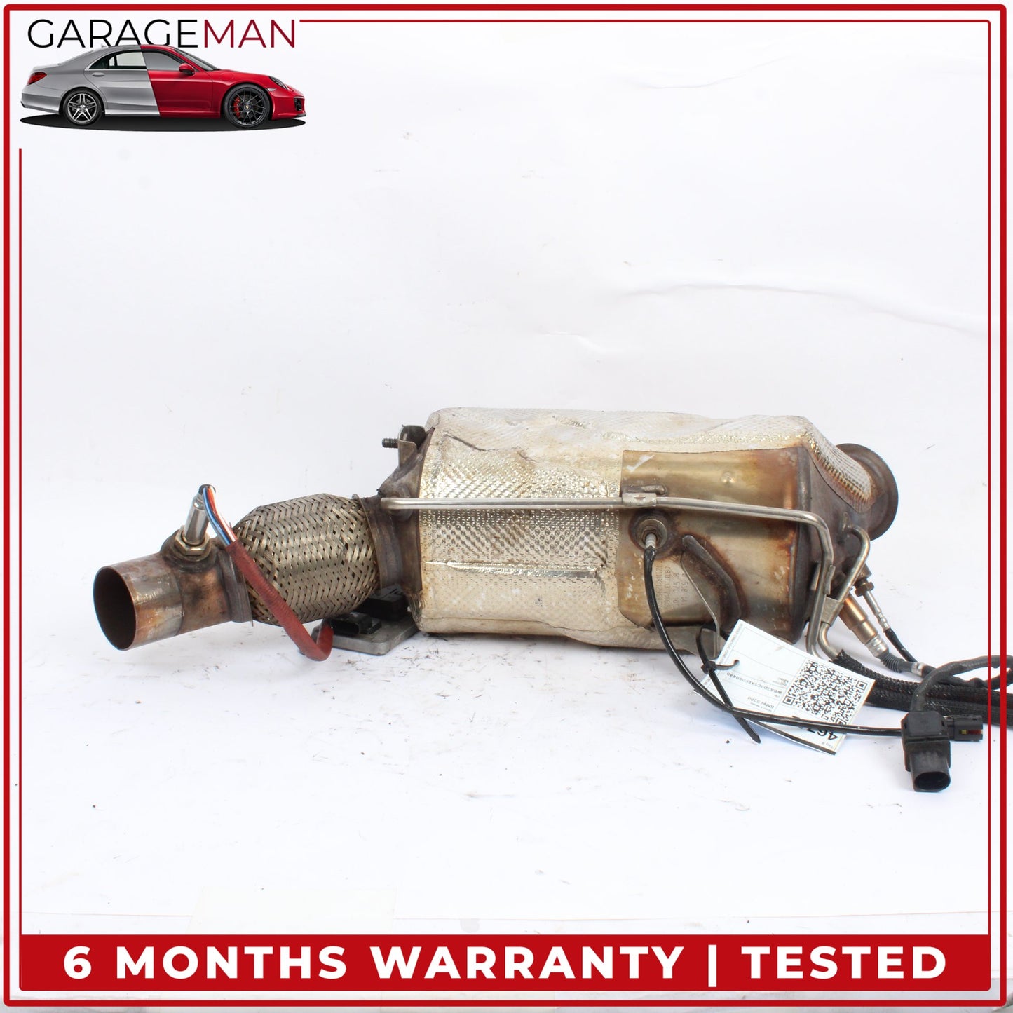 2014-2018 BMW 328d DPF Diesel Particulate Filter Exhaust Pipe w/ NOX Sensor 8518141