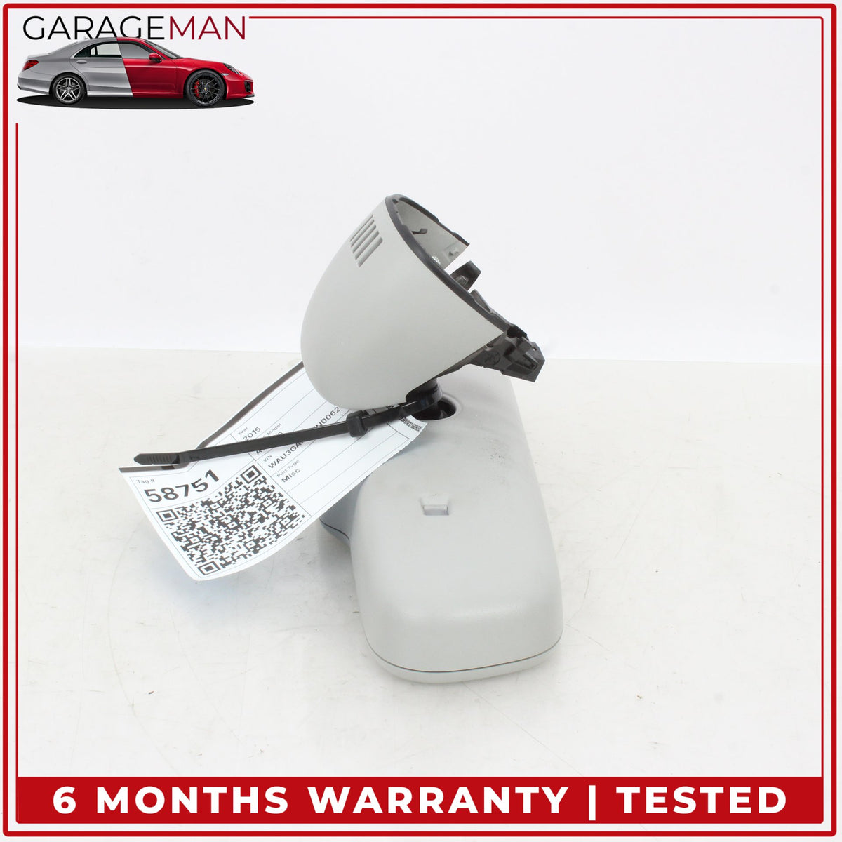 2013-2018 Audi A8 S8 A4 A5 S4 S5 Q5 SQ5 Auto Dimming Rear View Mirror Gray OEM
