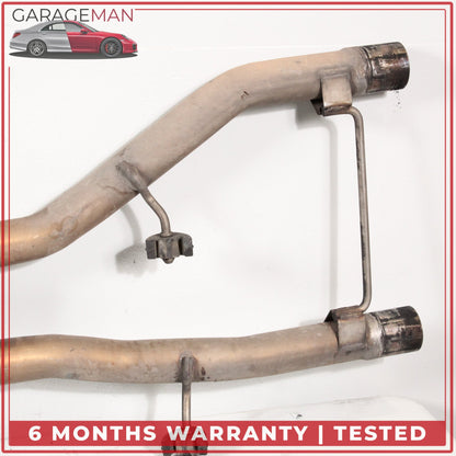 2013-2015 Jaguar XF X250 3.0L S/C RWD Intermediate Exhaust Muffler Dual Pipe OEM