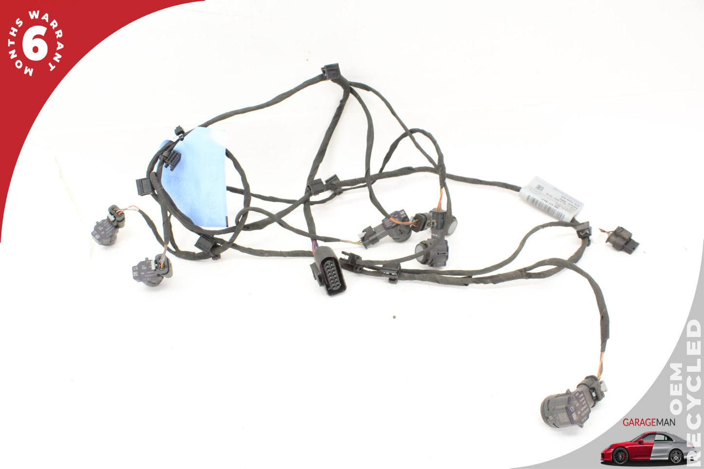 2022-2025 Audi Q4 E-Tron Rear Bumper 6 Parking Sensors w/ Wire Harness OEM