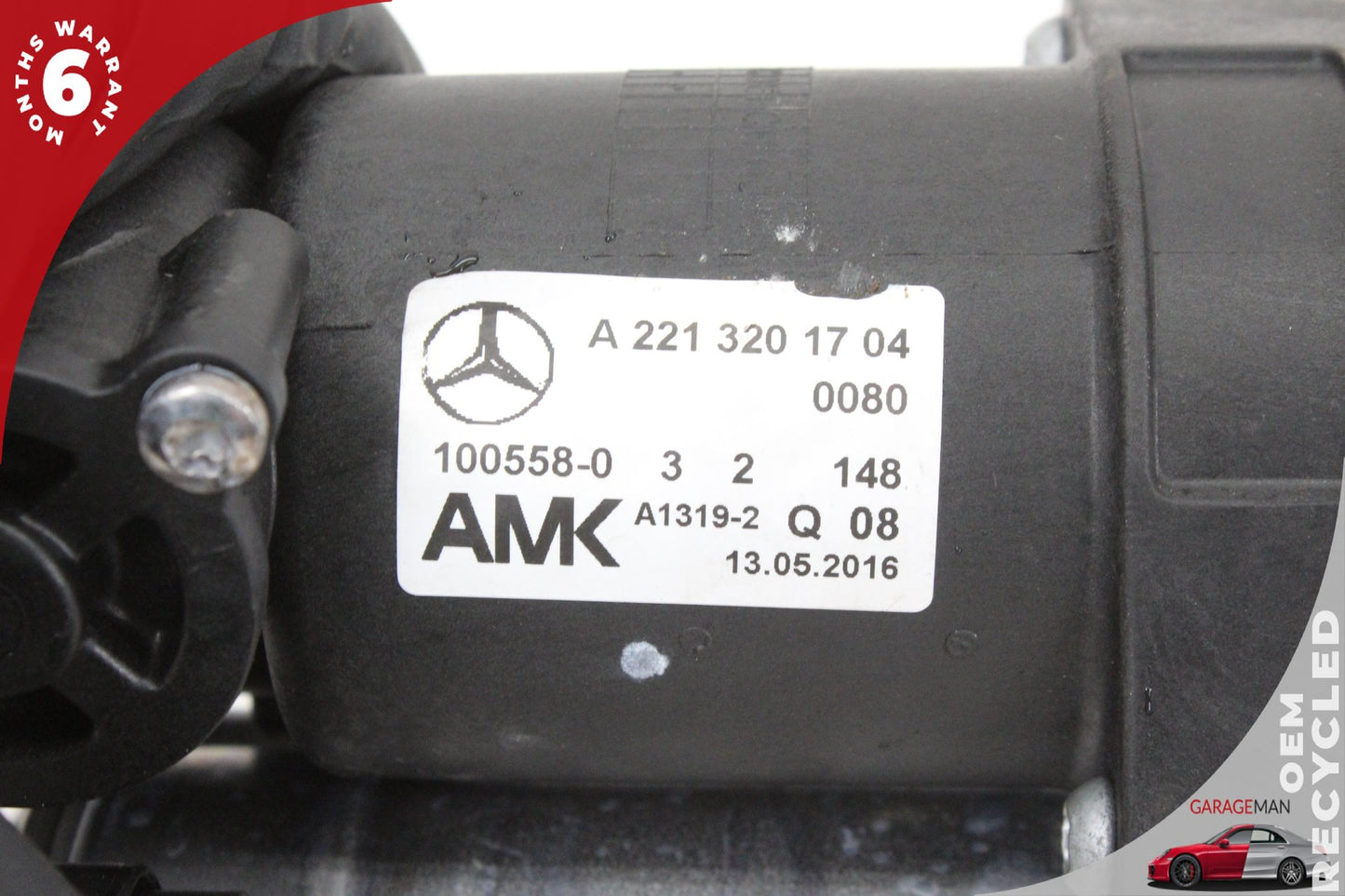 2007-2014 Mercedes-Benz S550 W221 Sedan Air Suspension Compressor Pump 2213201704