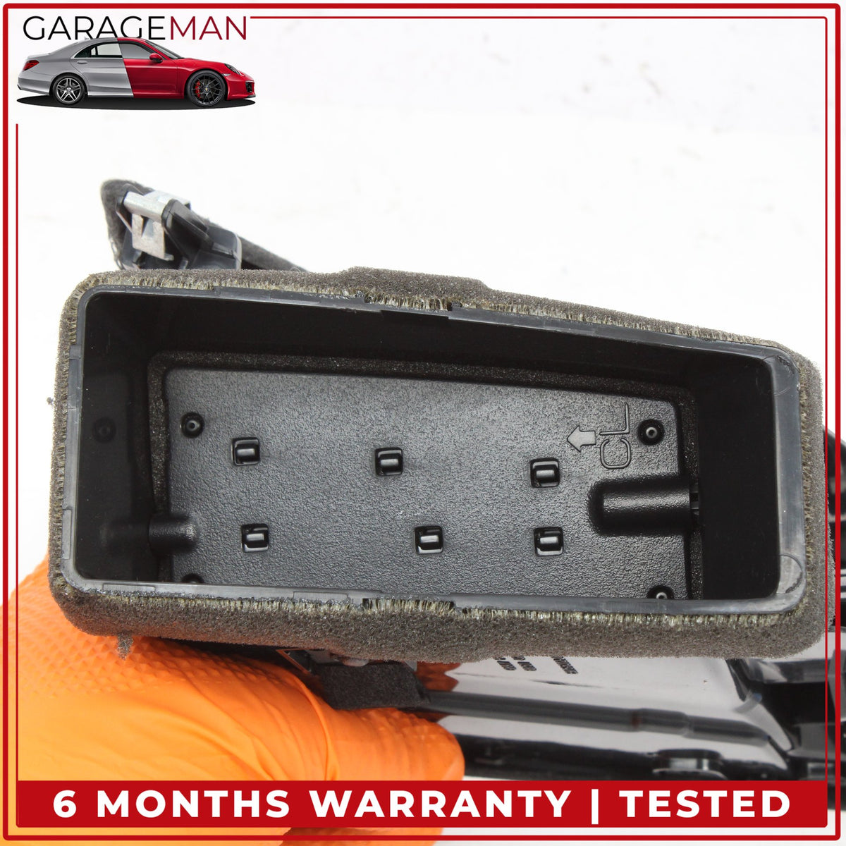 2014-2024 Infiniti Q50 Front Left Side Dash AC Air Vent w/ Trim 687514GA0A OEM