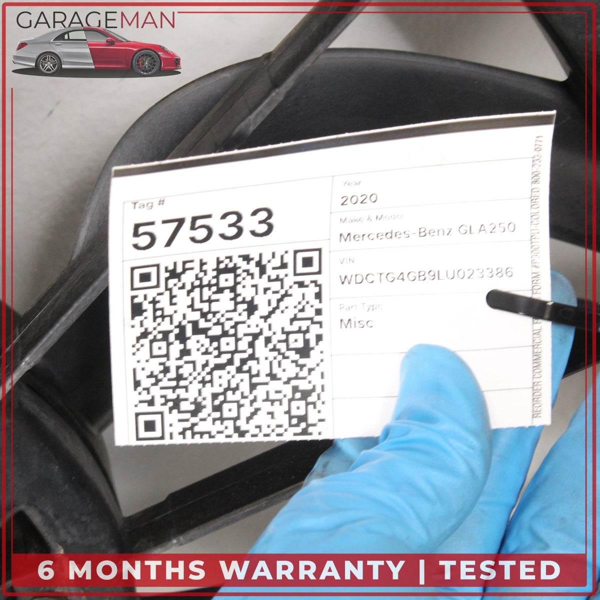 2015-2020 Mercedes X156 GLA250 CLA250 Engine Radiator Cooling Fan Motor Assy OEM