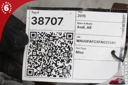 2012-2015 Audi A6 C7 AWD 2.0L Sedan Automatic Transmission 109K OEM