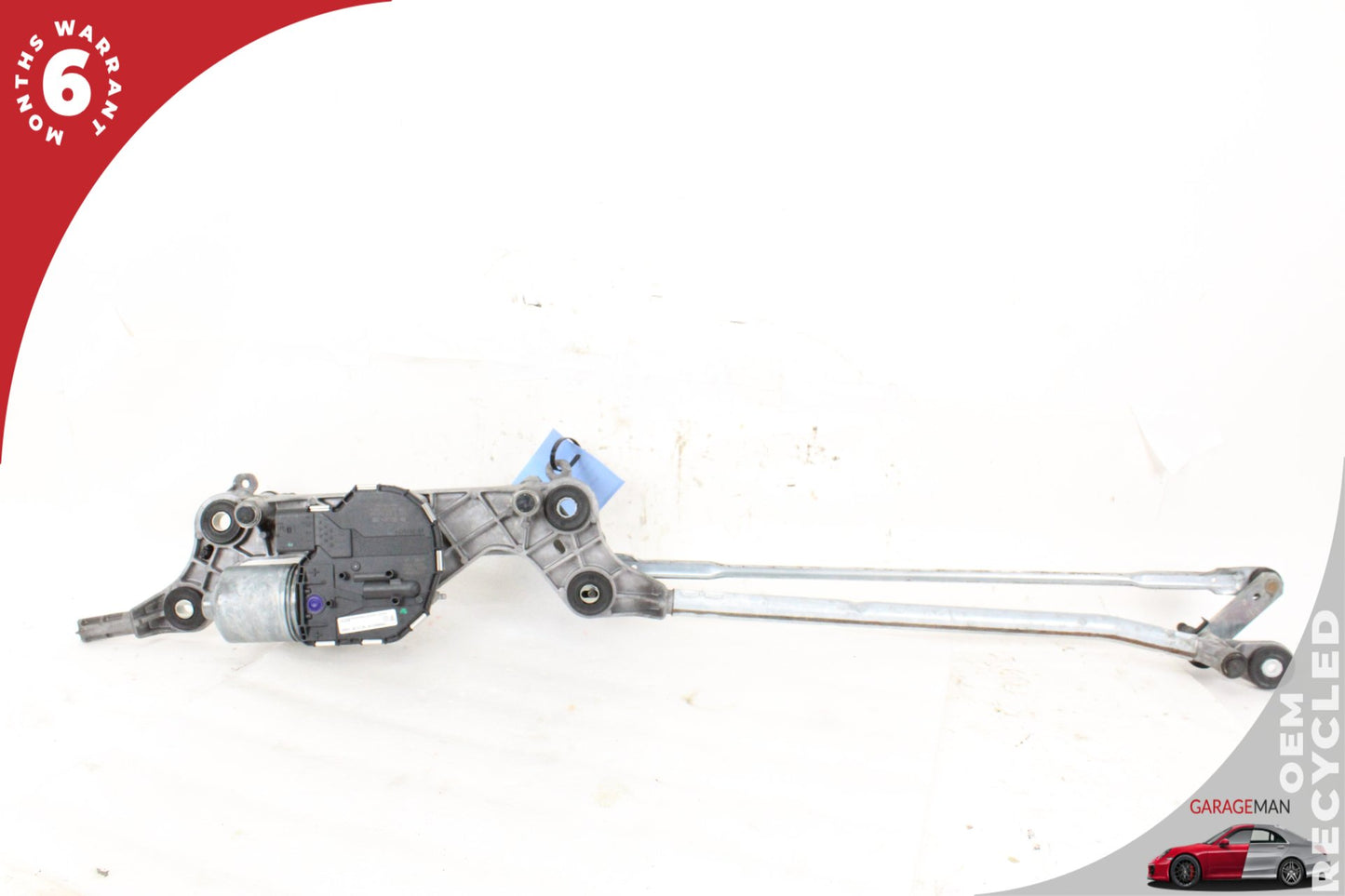 2011-2018 Porsche Cayenne 958 Front Windshield Wiper Linkage w/ Motor OEM