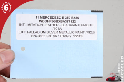 2010-2016 Mercedes W212 E350 C250 Rear Differential Diff Axle Carrier 3.07 OEM