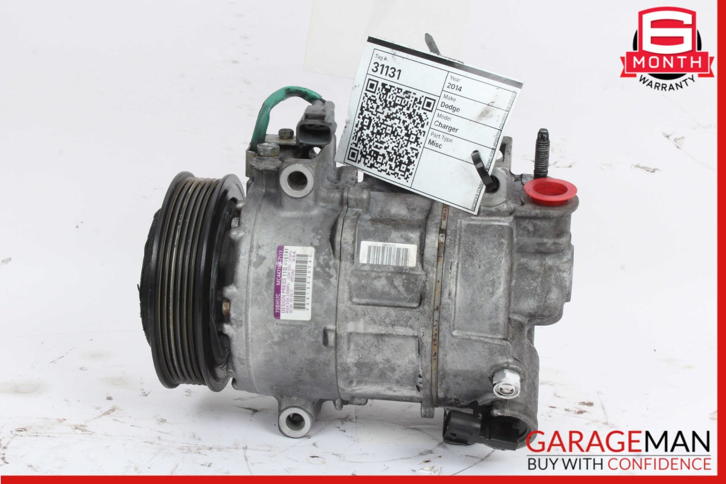 2014-2023 Dodge Charger LD Sedan AC A/C Air Conditioning Compressor 68160395AC