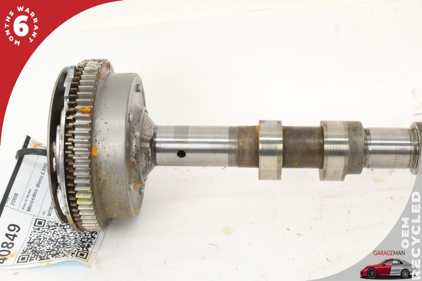 2005-2012 Mercedes-Benz E350 W211 Left Exhaust Camshaft 2720510139 OEM