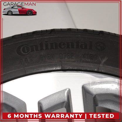 2017-2020 Audi A3 S3 Front or Rear Wheel Rim w/ Continental Tire 8JX18H2ET46 OEM