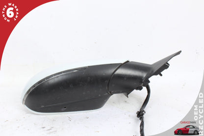 2012-2018 Audi A6 S6 Front Right Door Rear View Mirror w/ Blind Spot White OEM
