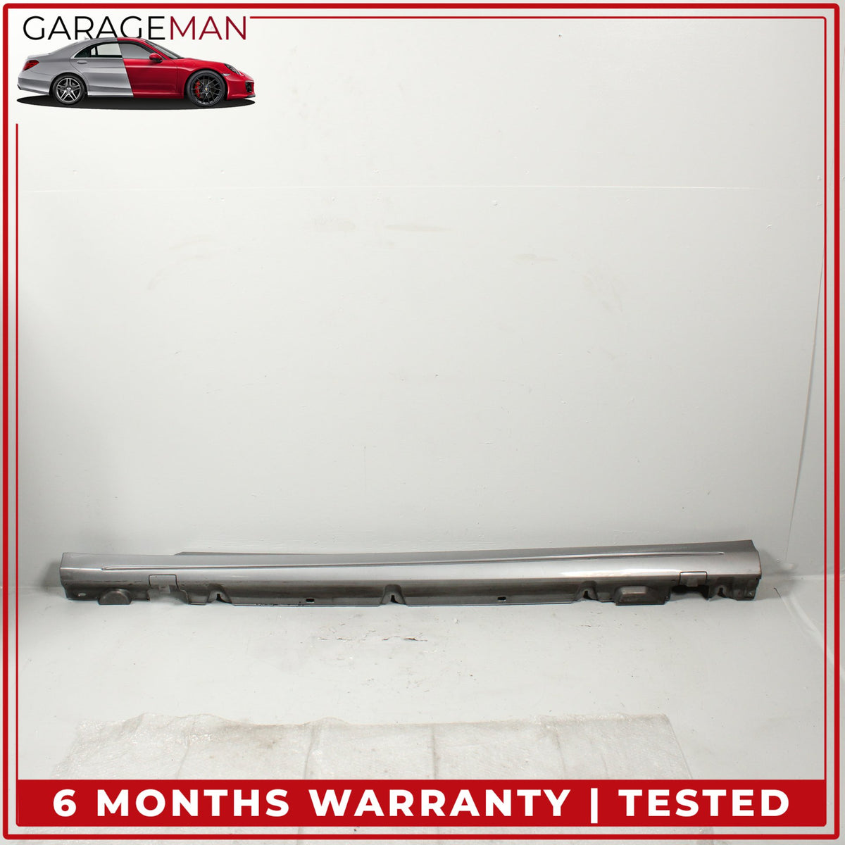 2015-2021 Mercedes W205 C300 Sedan Base Left Side Rocker Panel Side Skirt OEM