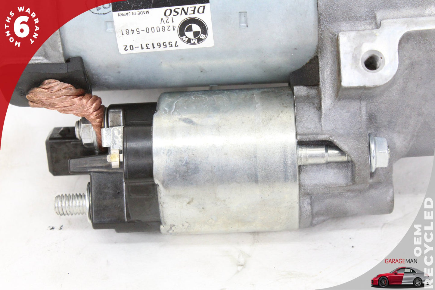 2011-2016 BMW 550i F10 N63 4.4L Engine Motor Starter 7556131