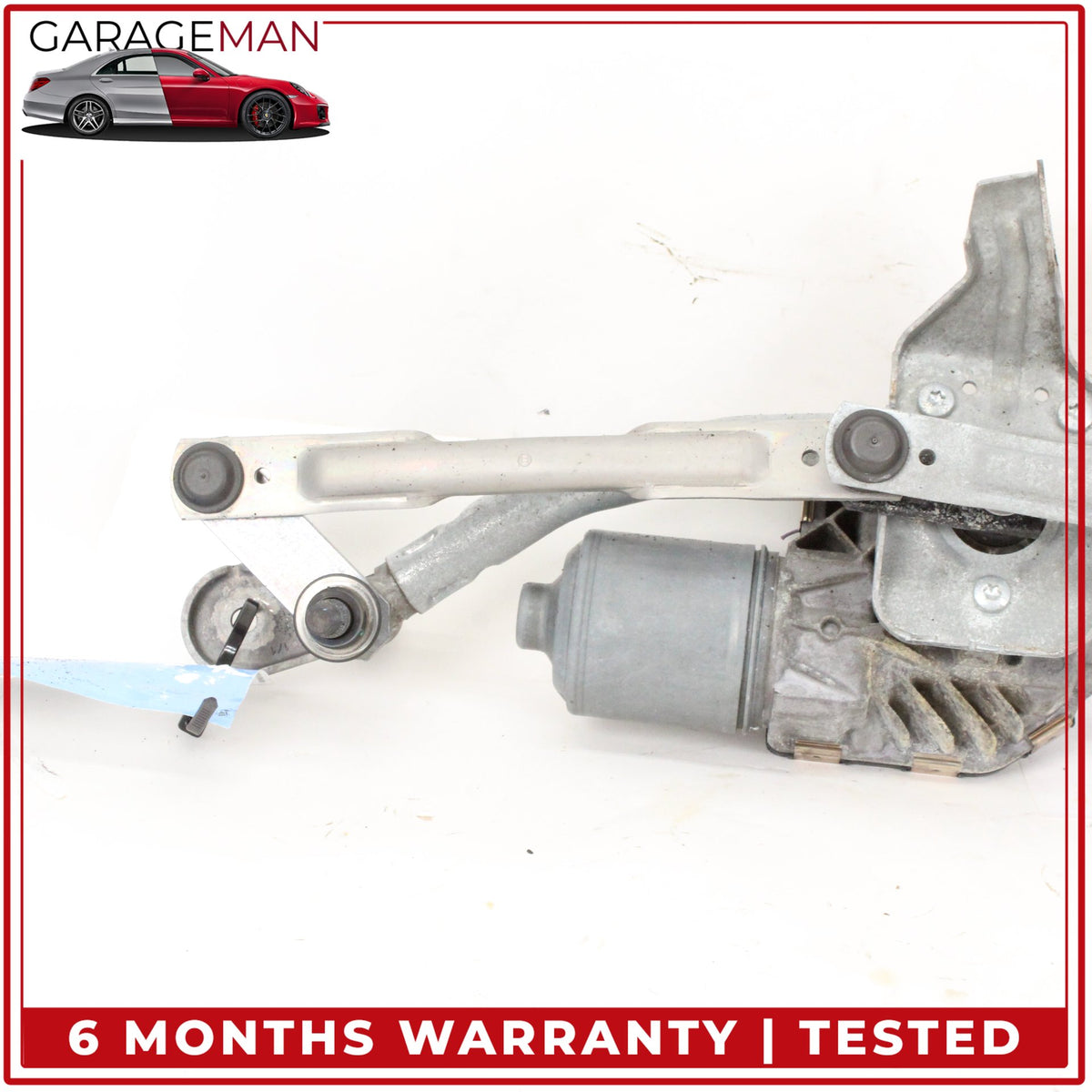 2013-2019 BMW 650i F06 Sedan Front Windshield Wiper Linkage w/ Motor 7306272 OEM