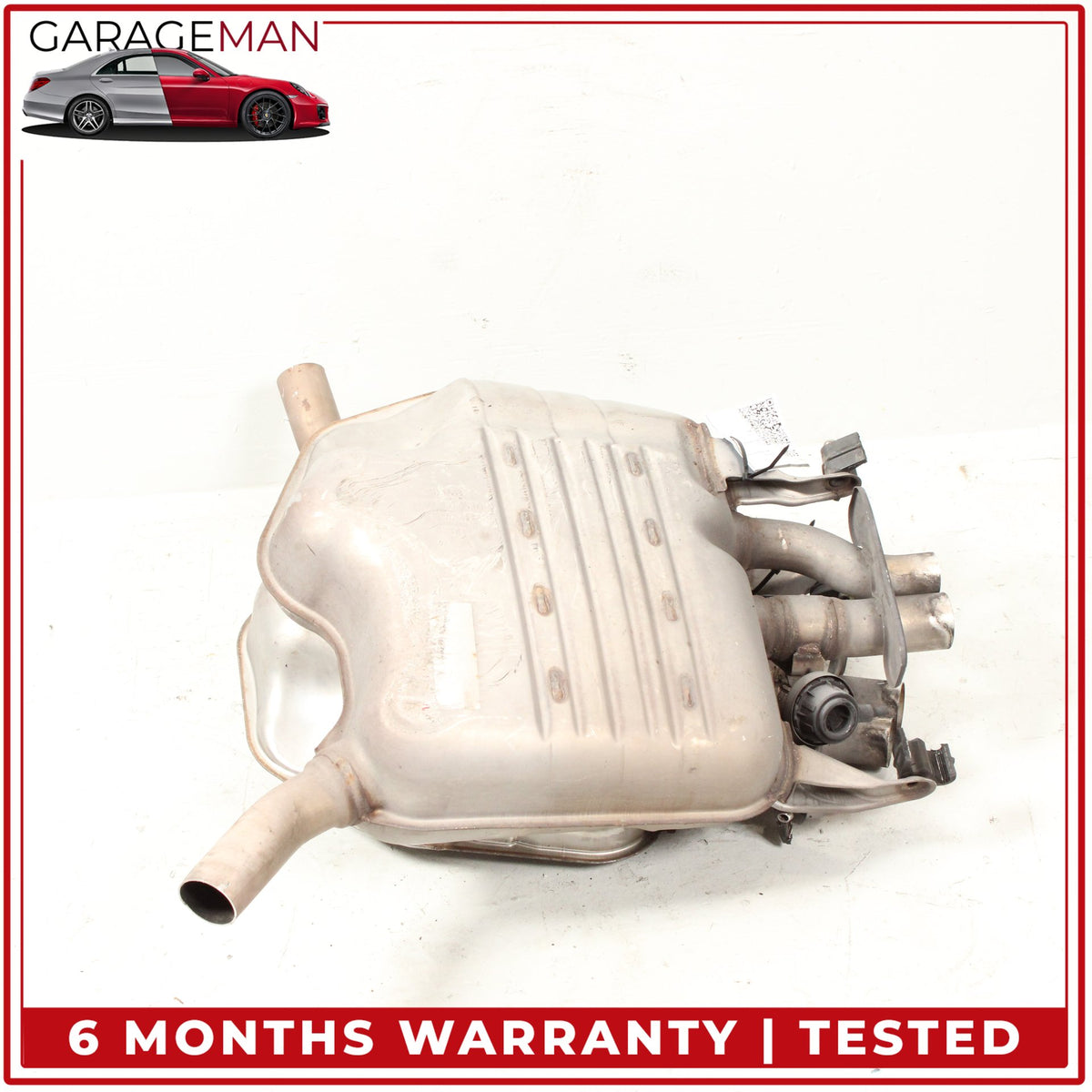 2015-2017 Mercedes-Benz S550e W222 RWD Exhaust Mufflers Tips Set 2224911500 OEM