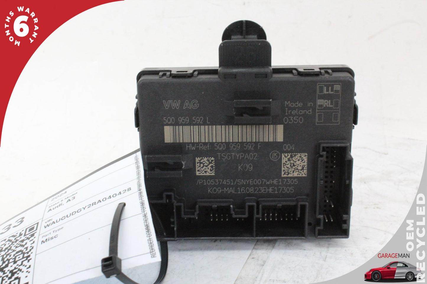 2019-2025 Audi A3 S3 Q3 VW Atlas Arteon Front Right Side Door Control Module OEM