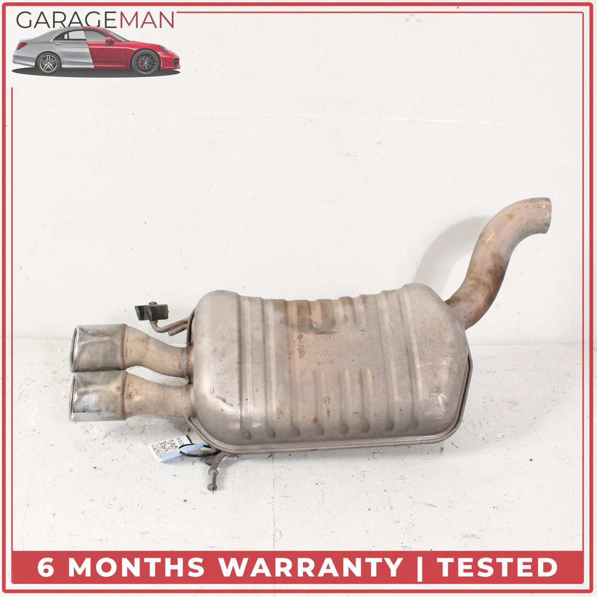2002-2009 Mercedes W203 C230 CLK350 AMG Rear Exhaust Pipe Muffler Assembly OEM