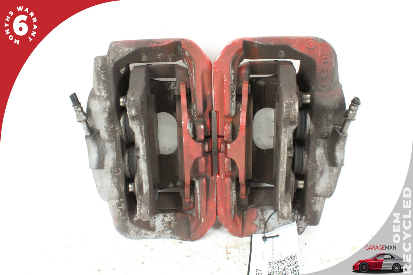 2012-2018 Audi A6 C7 Front Left and Right Side Brake Caliper Set 4G06AC OEM