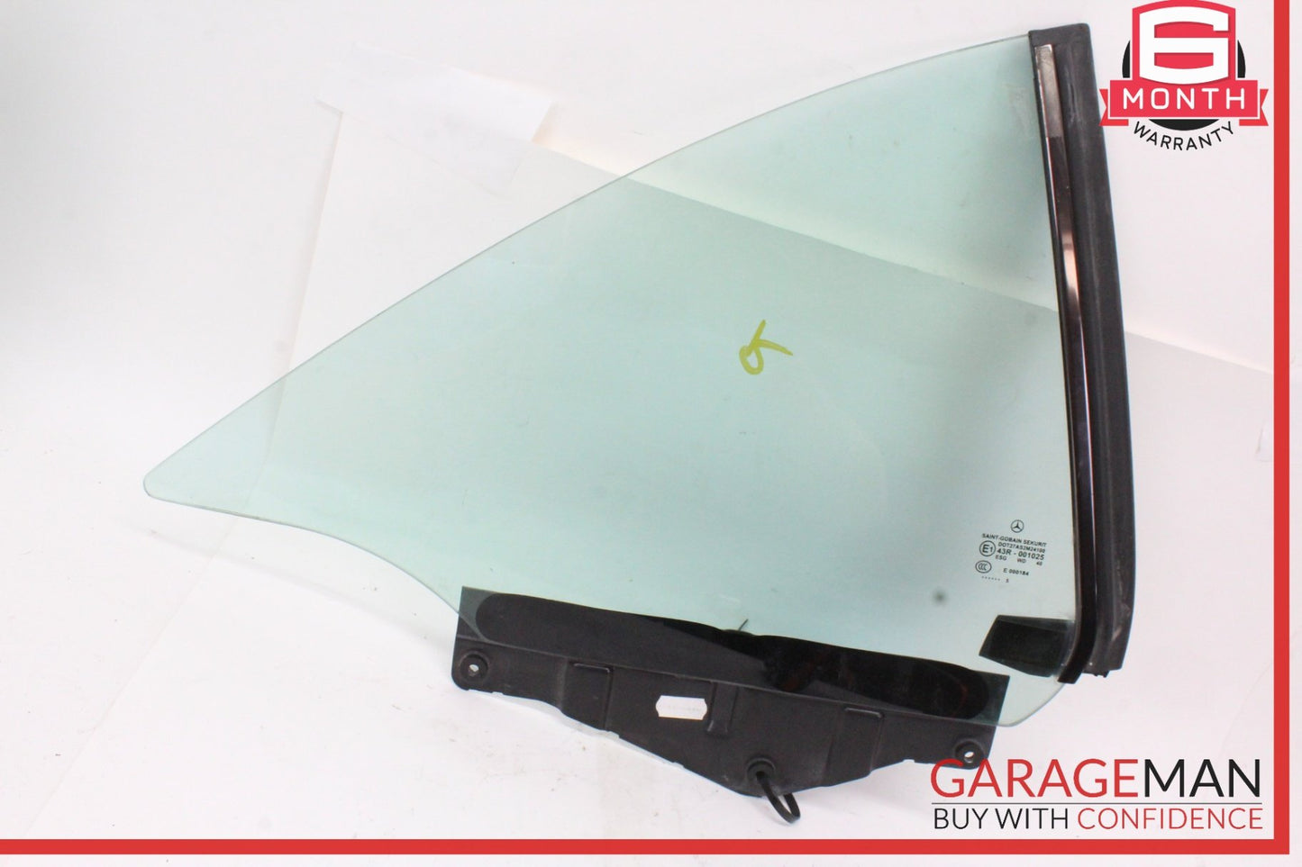 2003-2012 Mercedes SL500 R230 Rear Right Quarter Window Glass 2306700210