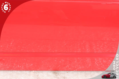 2002-2005 Ford Thunderbird Front Left Side Door Shell Red 1W6Z7620125AA OEM