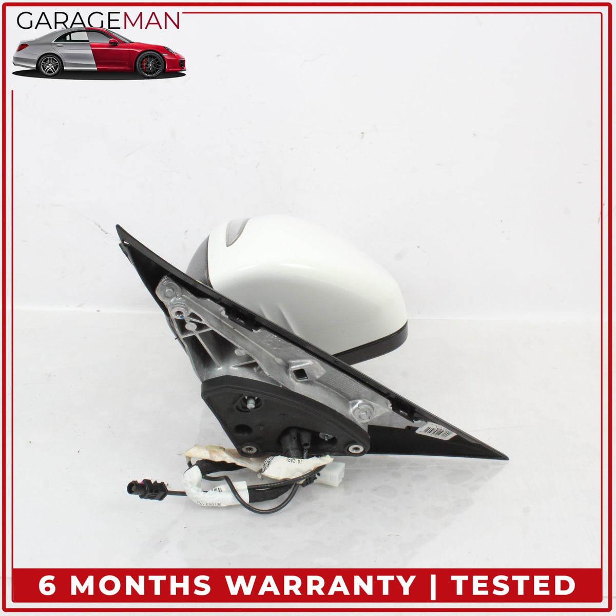 2015-2016 Mercedes W205 C300 Front Right Door Rear View Mirror w/ Blind Spot OEM