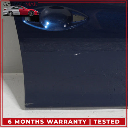 2014-2024 Infiniti Q50 V37 Front Right Side Door Shell Blue H010M4GAMA OEM