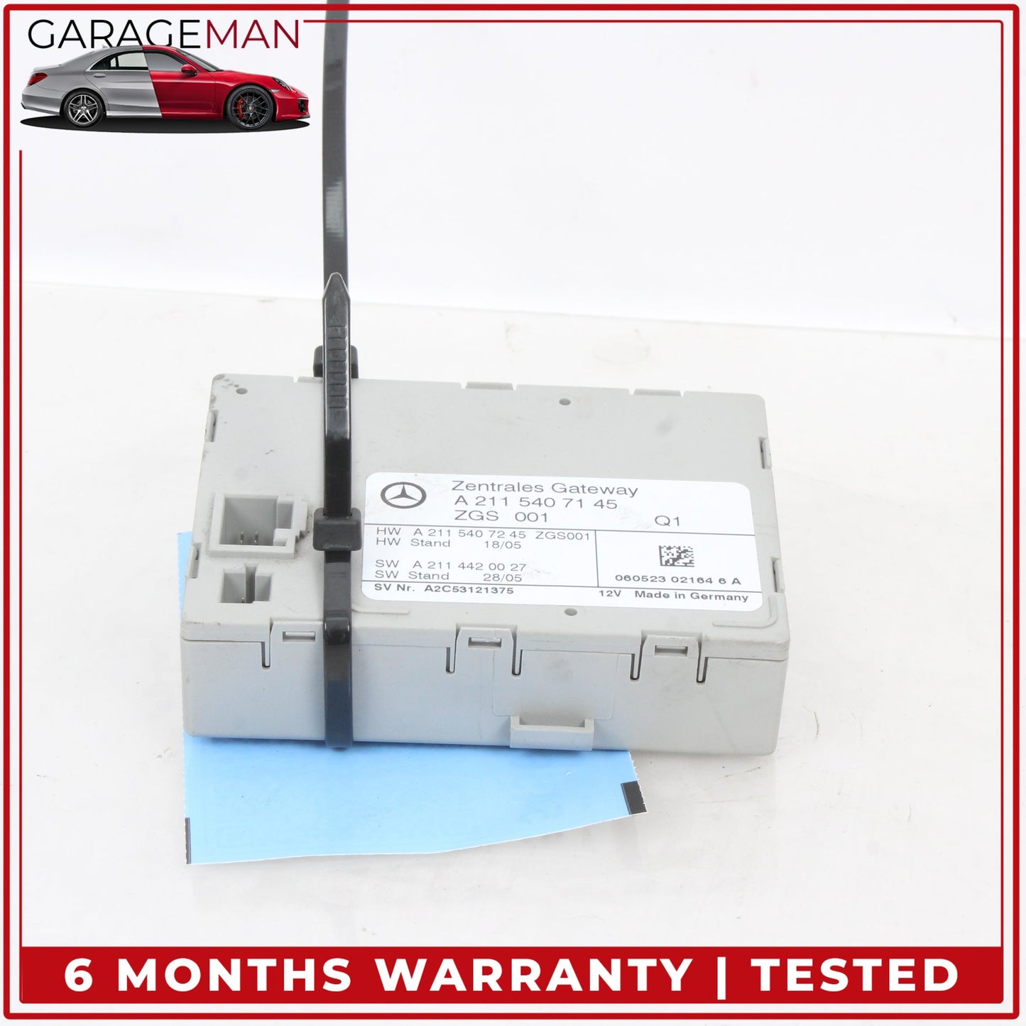 2003-2011 Mercedes W211 E350 Central Gateway Control Module Unit 2115407145 OEM