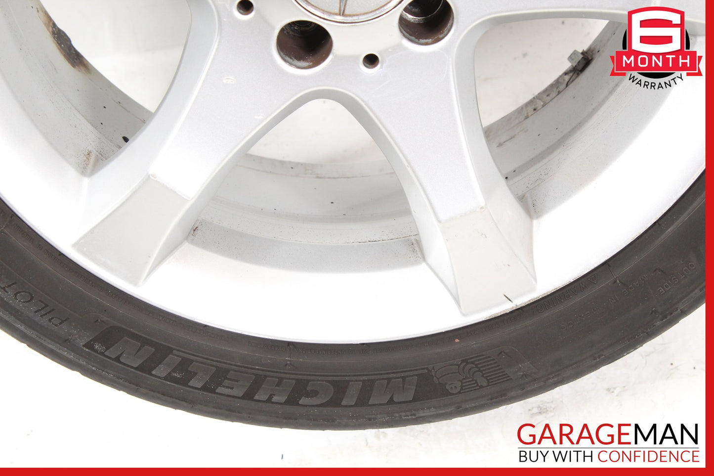 2005-2007 Mercedes W203 C230 C350 Front Wheel Rim w/ Tire 7.5JX17H2 ET36 OEM