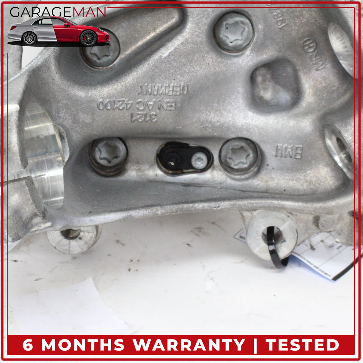 2012-2018 BMW 328i F30 RWD 2.0L Front Left Spindle Knuckle Wheel Hub 6792287 OEM