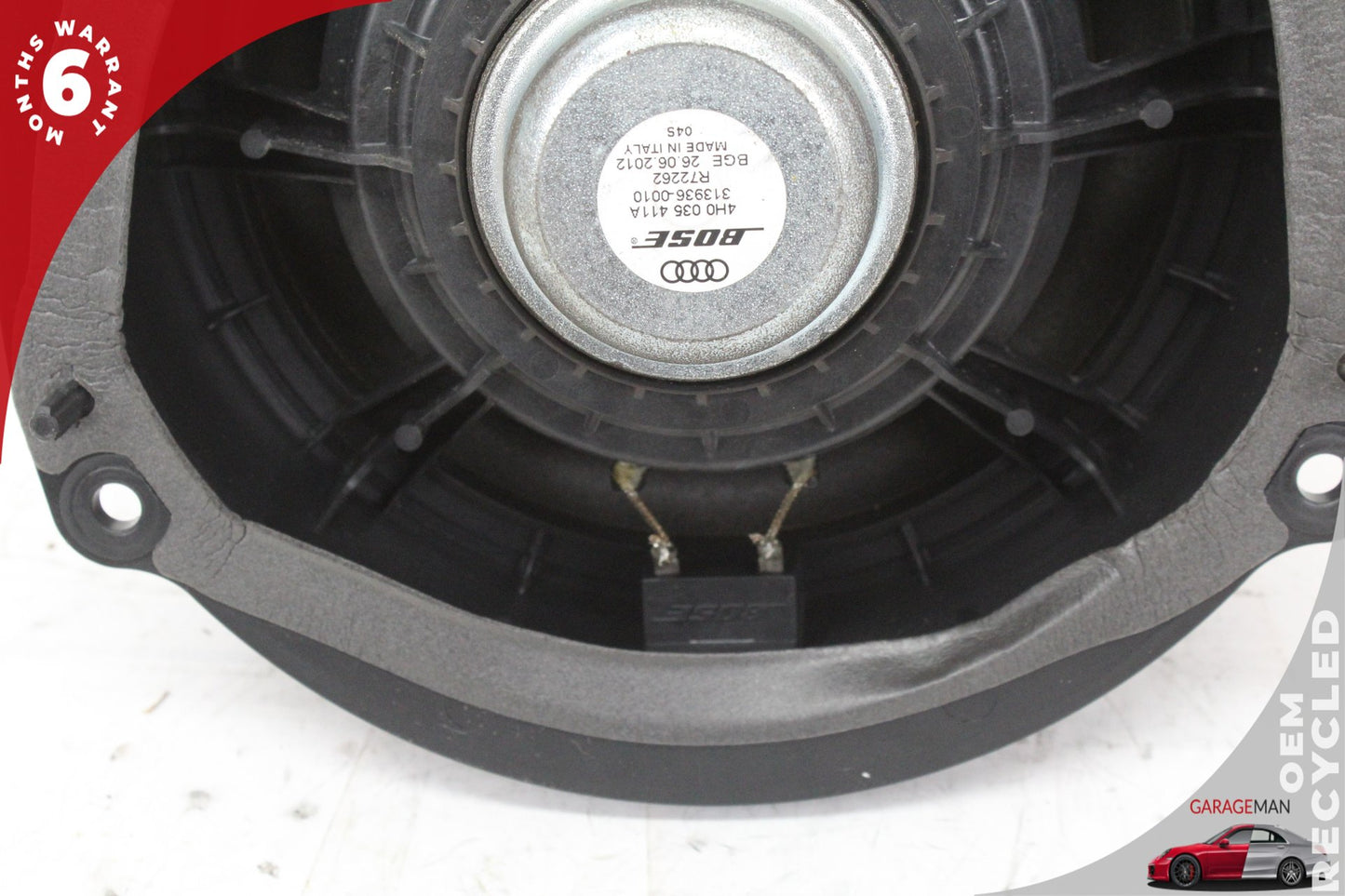 2011-2018 Audi A8 Rear Right & Left Side Door Audio Sound Speaker Set 4H0035411