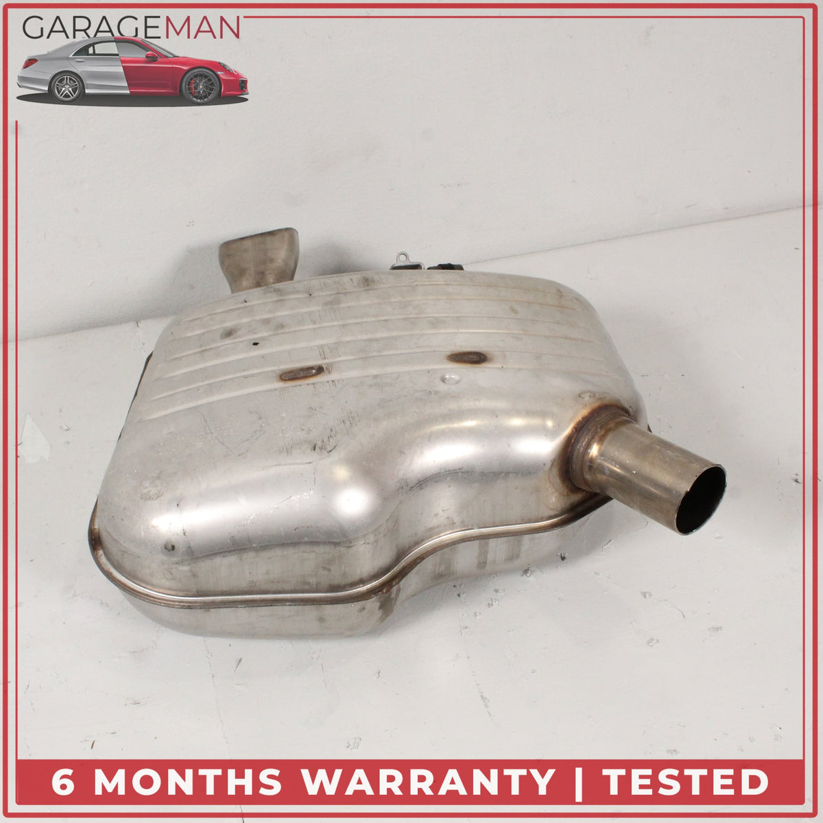 2019-2025 Audi A4 2.0L Rear Left and Right Side Exhaust Muffler 8W5253611A OEM