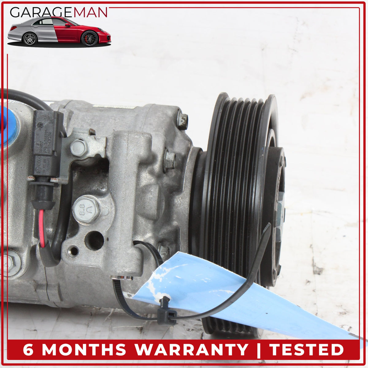 2013-2018 Audi A8 Quattro AC A/C Air Conditioning Compressor 4H0260805 OEM