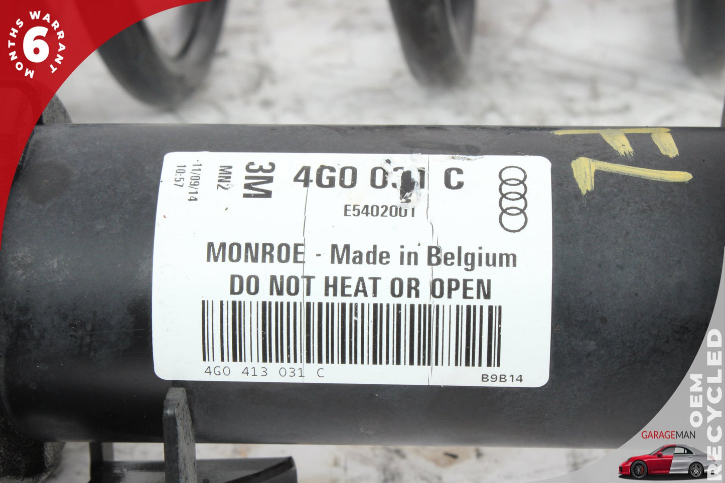 2012-2018 Audi A6 A7 Front Left and Front Right Side Shock Strut 4G0413031C OEM