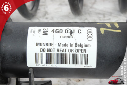 2012-2018 Audi A6 A7 Front Left and Front Right Side Shock Strut 4G0413031C OEM