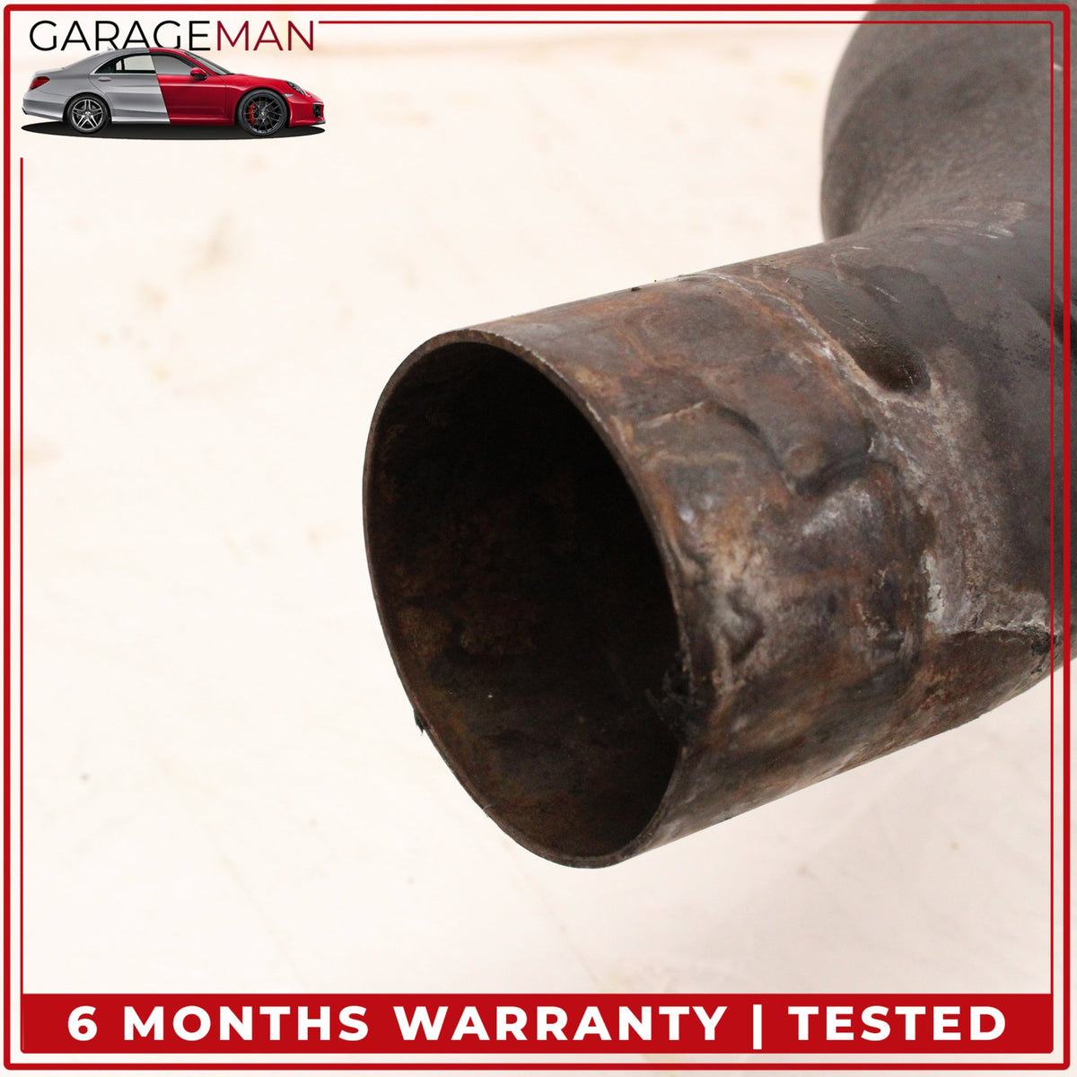 2003-2006 Porsche Cayenne 955 Rear Left Side Engine Exhaust Downpipe OEM