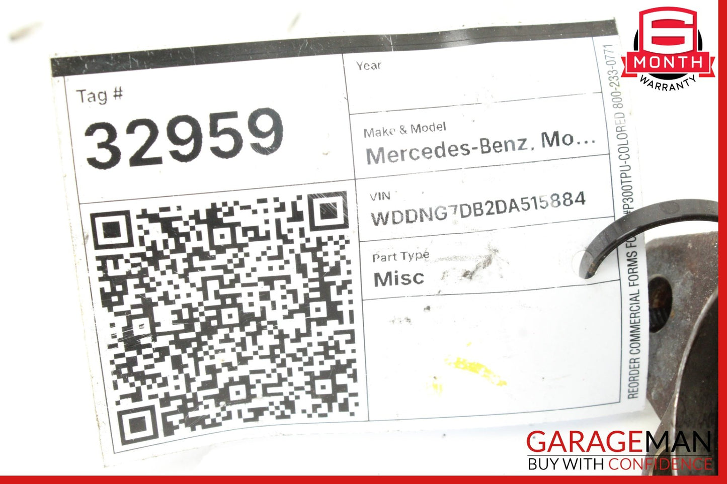 2011-2014 Mercedes-Benz S550 W221 Sedan Right Side Exhaust Manifold 2781400008