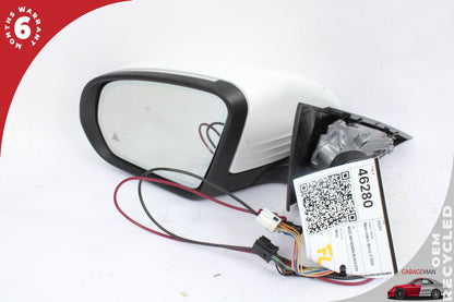 2015-2021 Mercedes W205 C300 C350e Left Door Rear View Mirror w/ Blind Spot OEM