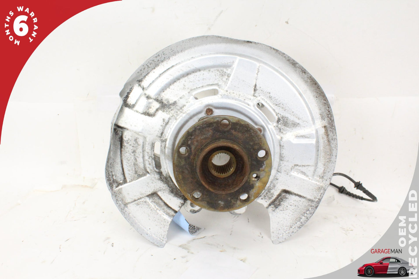 2011-2018 BMW F10 550i RWD Rear Left Spindle Knuckle Wheel Hub 33326793769 OEM