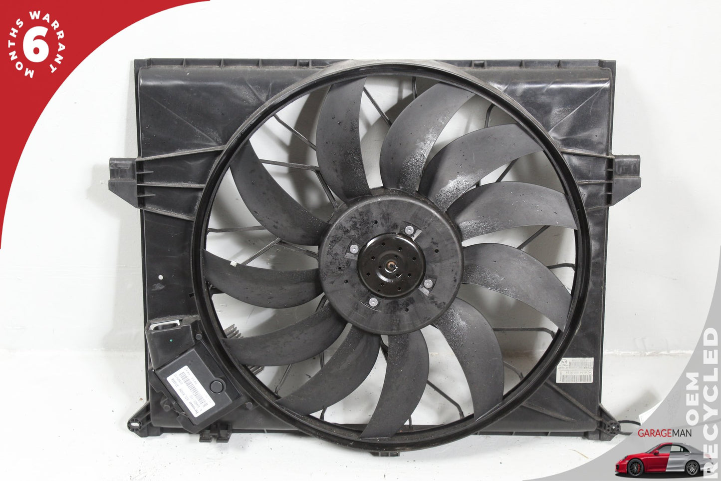 2007-2012 Mercedes X166 GL450 Engine Radiator Cooling Fan Motor Assy OEM