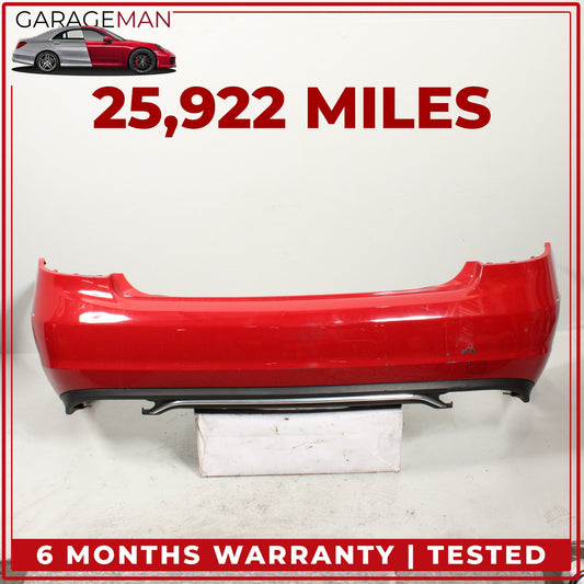 2014-2017 Mercedes C207 E400 E350 E550 Coupe Rear Bumper Cover Red OEM
